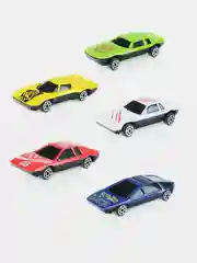 Набор металлических детских гоночных машинок City Racer Lelu, масштаб 1:64
