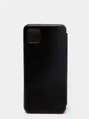 Черный чехол-книжка с визитницей для Realme C11 C15, с отделом для карточки