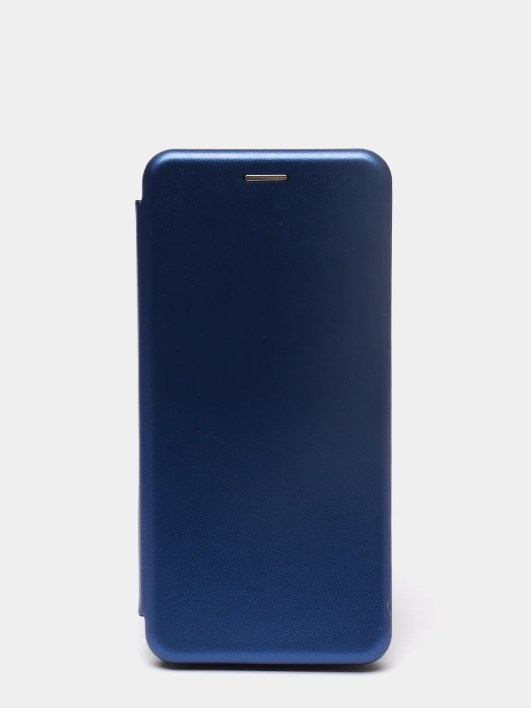 Темно-синий чехол-книжка с визитницей для Realme C11 C15, с отделом для карточки