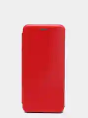Красный чехол-книжка с визитницей для Realme C11 C15, с отделом для карточки