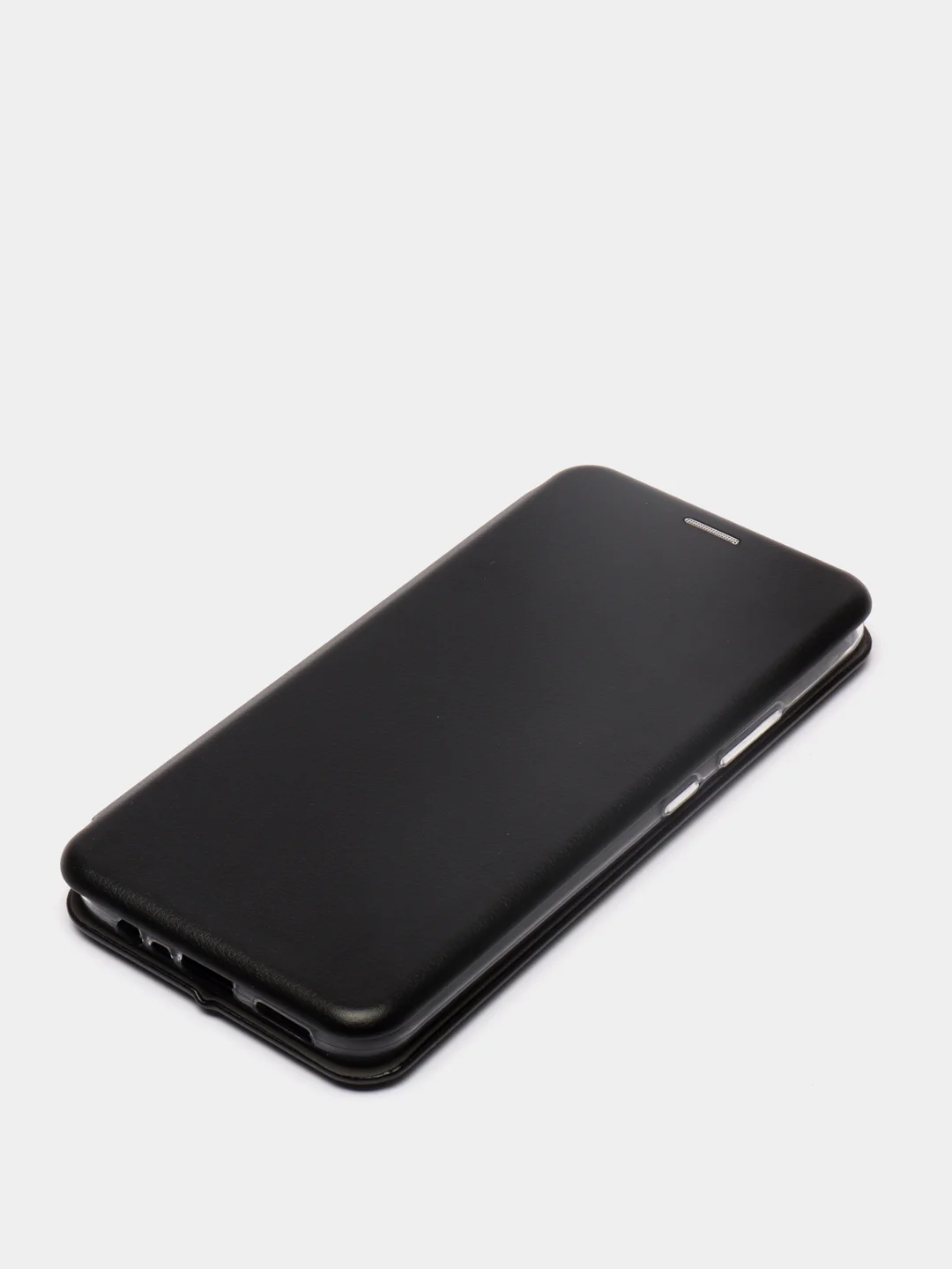 Черный чехол-книжка с визитницей для Realme C12