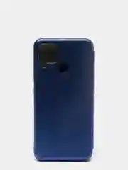 Темно-синий чехол-книжка с визитницей для Realme C12