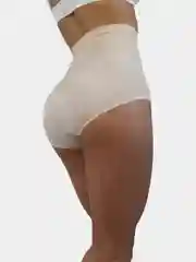 Бежевый женские трусы, утягивающие