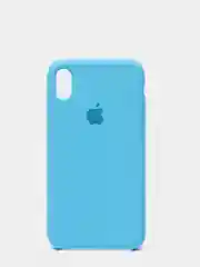 Голубой чехол Silicone Case для iPhone XR