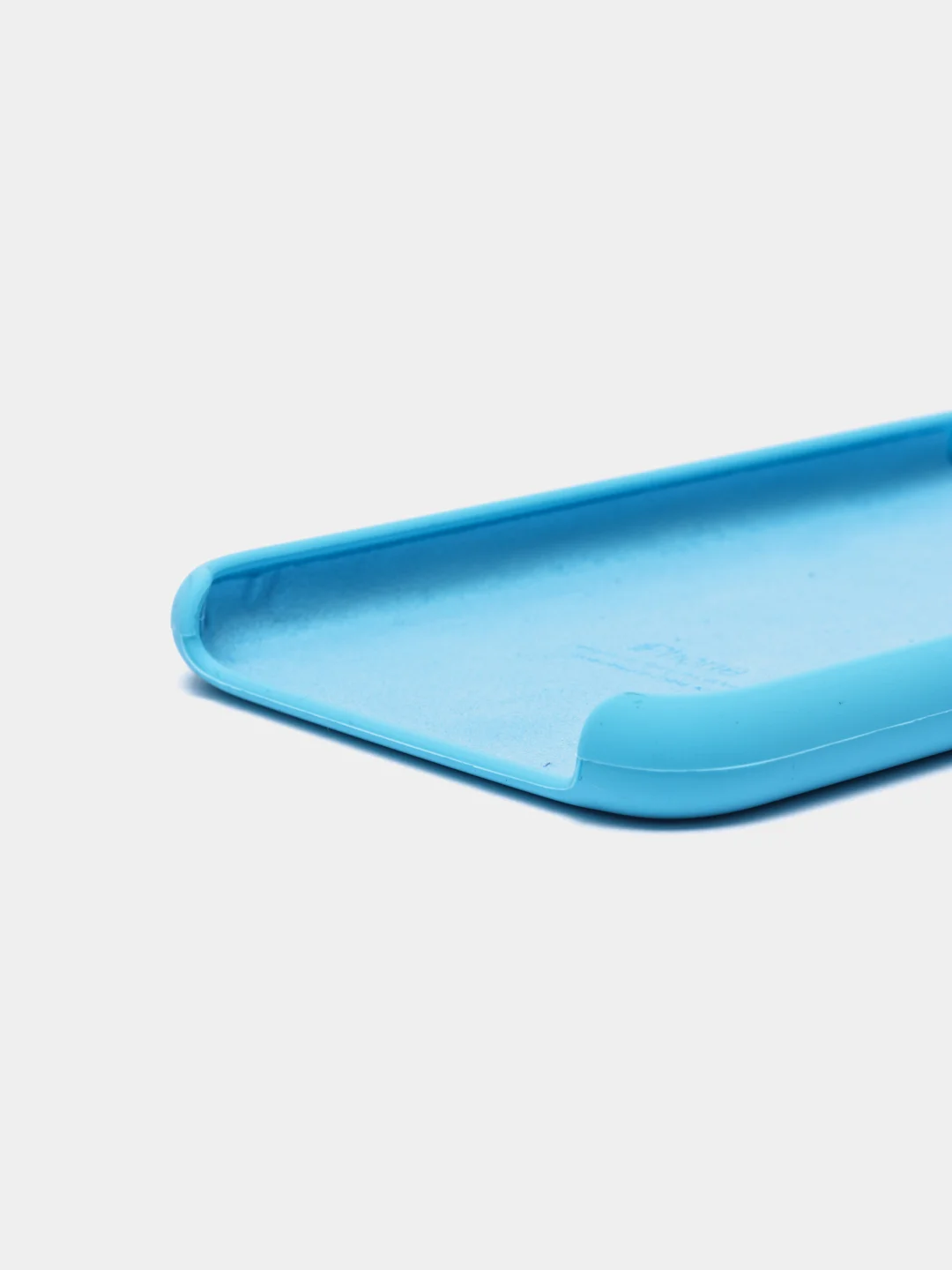 Голубой чехол Silicone Case для iPhone XR