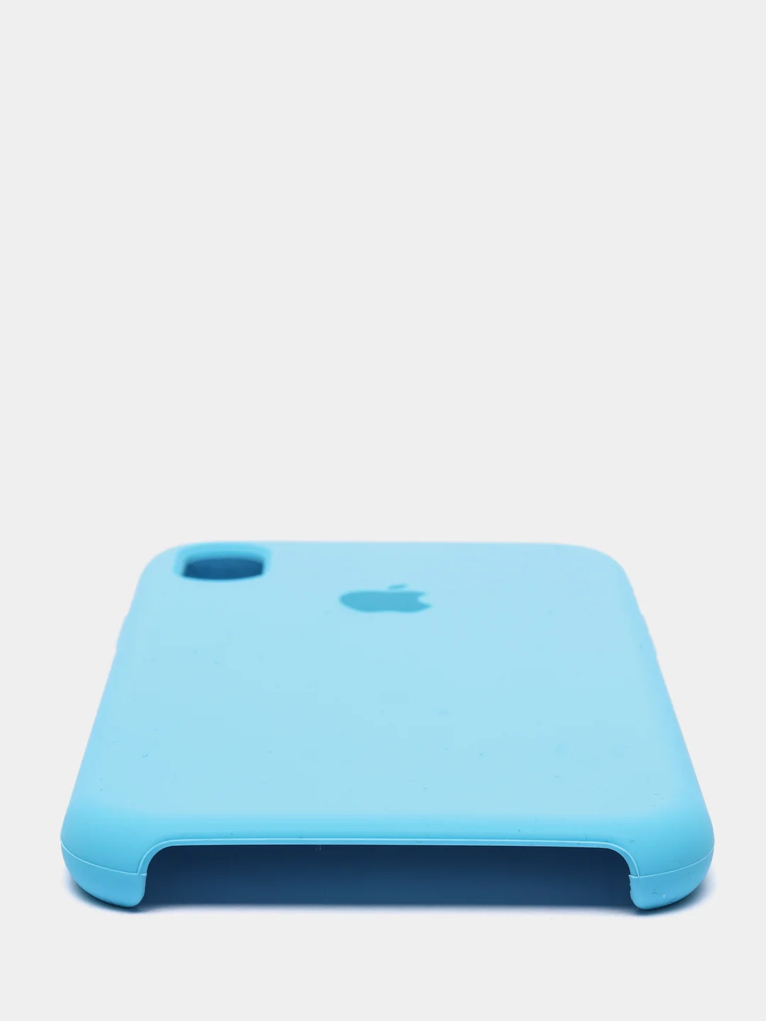 Голубой чехол Silicone Case для iPhone XR