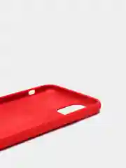 Алый чехол Silicone Case для iPhone 11 Pro Max, силиконовый на айфон
