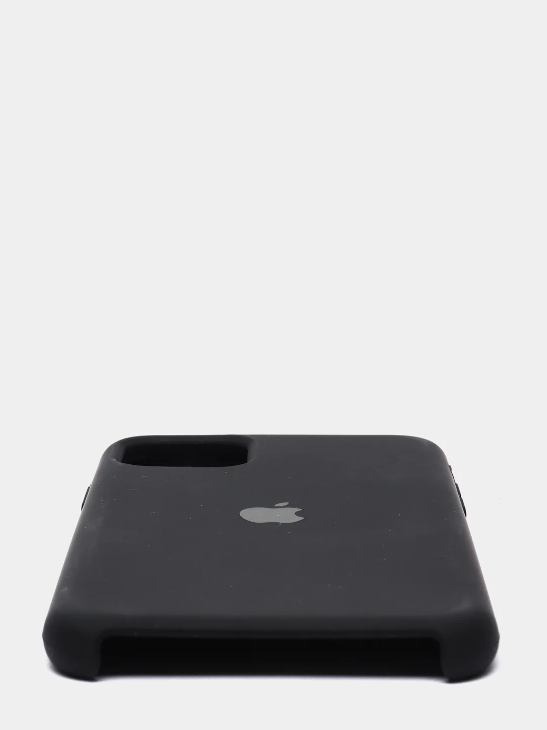 Черный чехол Silicone Case для iPhone 11 Pro Max, силиконовый на айфон