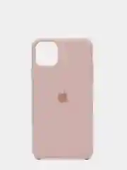 Бежевый меланж чехол Silicone Case для iPhone 11 Pro Max, силиконовый на айфон