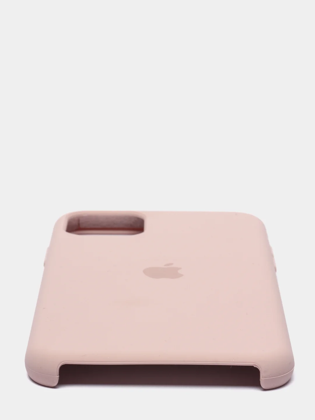 Бежевый меланж чехол Silicone Case для iPhone 11 Pro Max, силиконовый на айфон