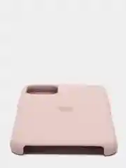 Бежевый меланж чехол Silicone Case для iPhone 11 Pro Max, силиконовый на айфон