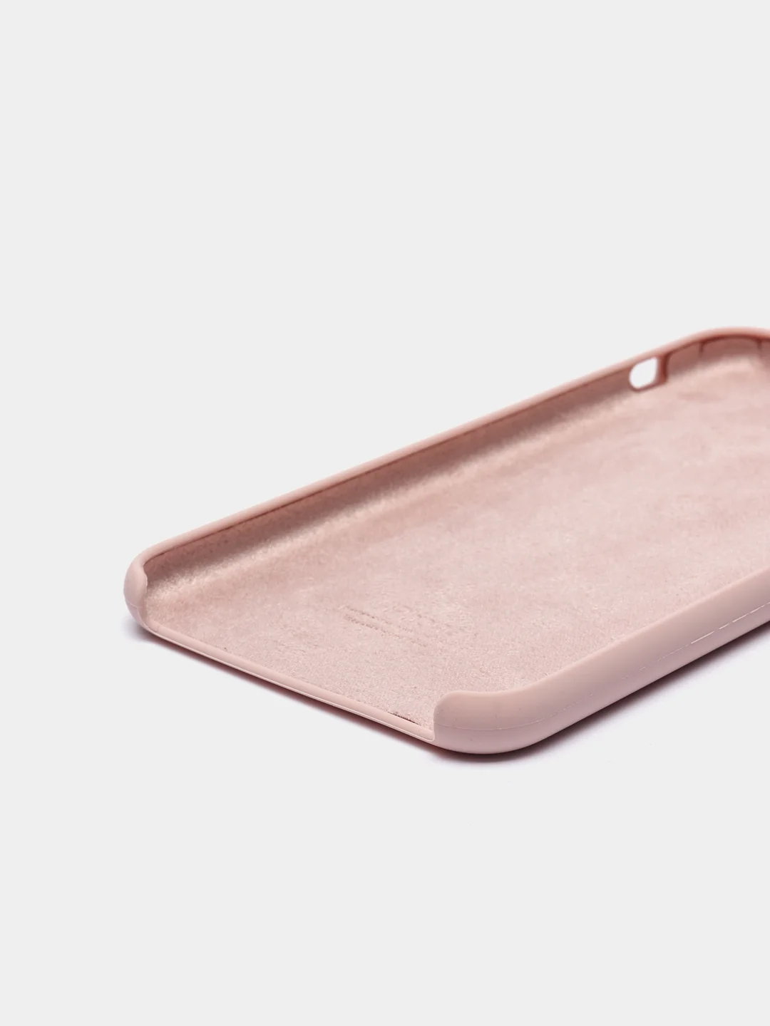 Бежевый меланж чехол Silicone Case для iPhone 11 Pro Max, силиконовый на айфон