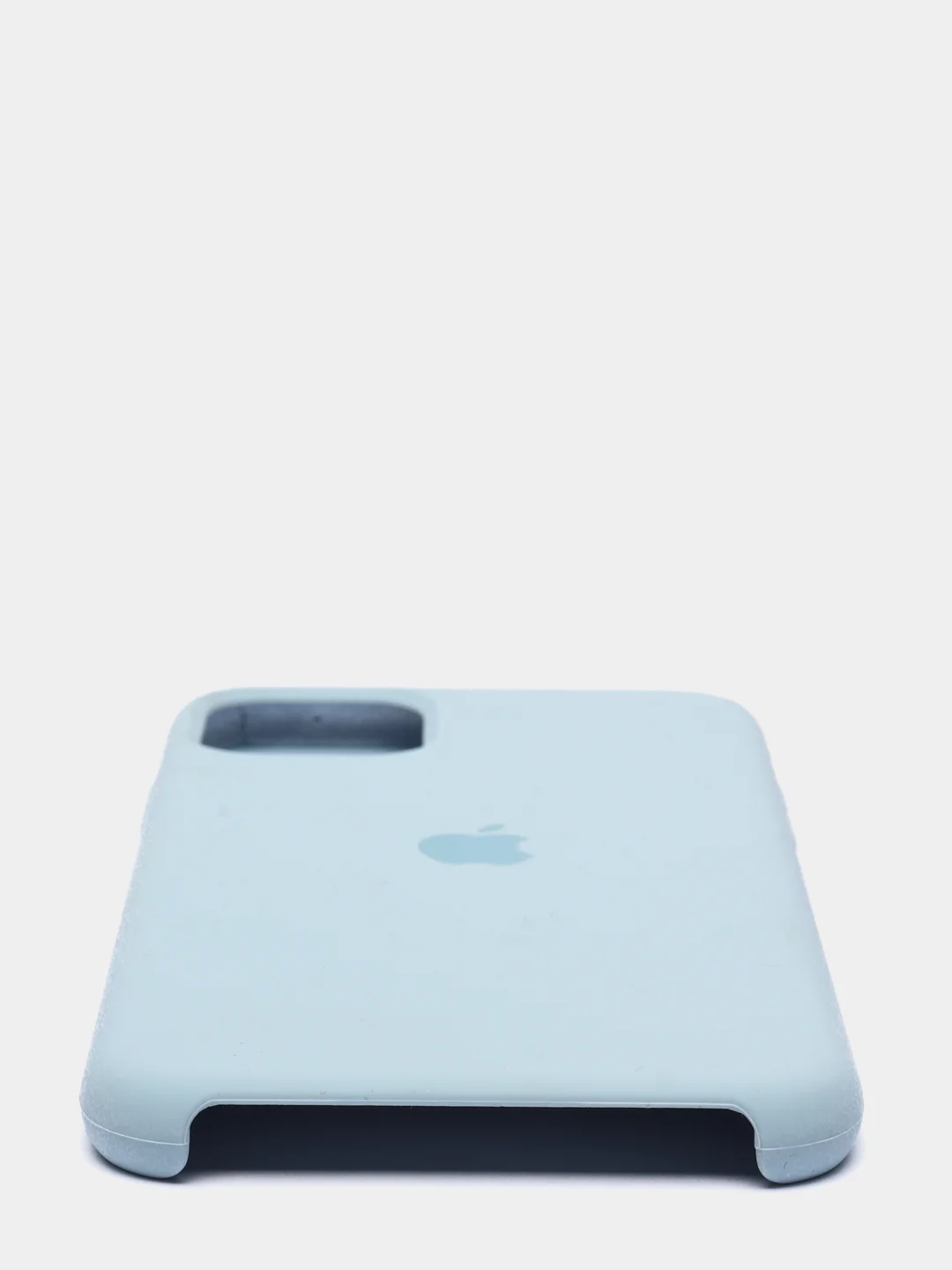Голубой чехол Silicone Case для iPhone 11 Pro Max, силиконовый на айфон