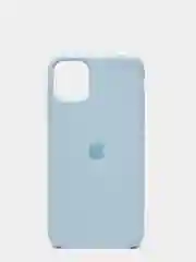 Голубой чехол Silicone Case для iPhone 11 Pro Max, силиконовый на айфон