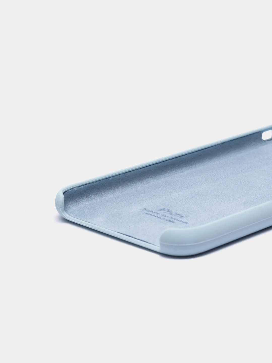 Голубой чехол Silicone Case для iPhone 11 Pro Max, силиконовый на айфон
