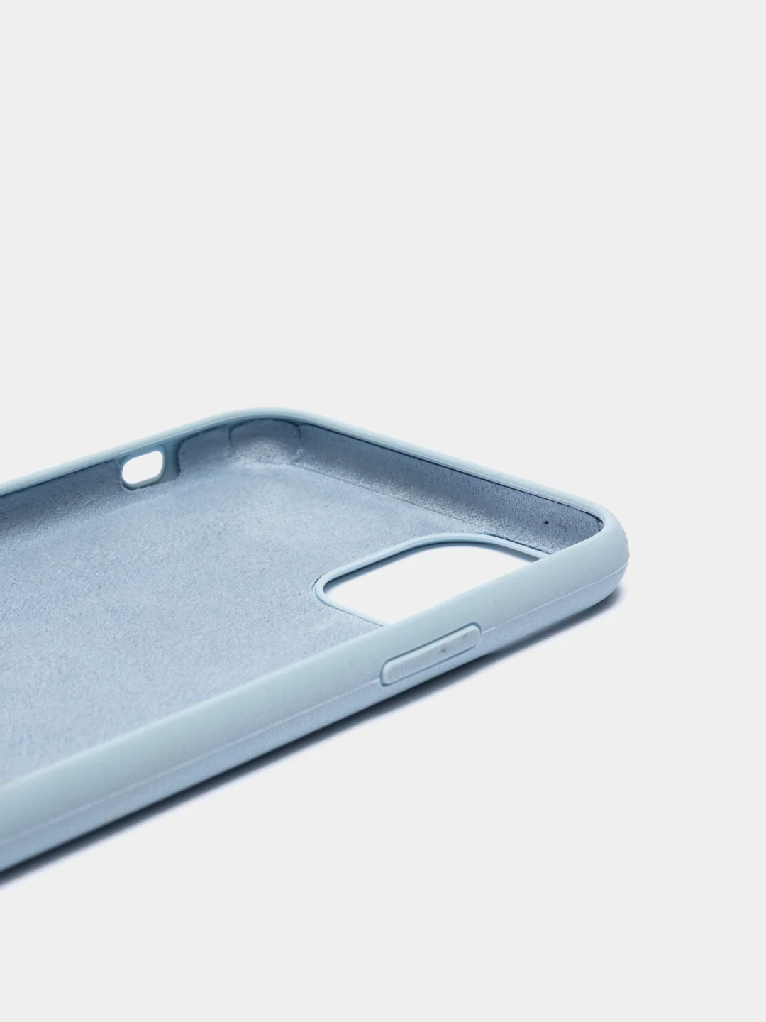 Голубой чехол Silicone Case для iPhone 11 Pro Max, силиконовый на айфон