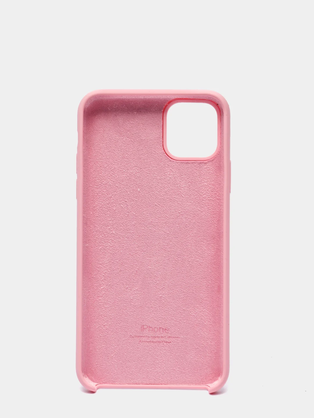 Кораллово-розовый чехол Silicone Case для iPhone 11 Pro Max, силиконовый на айфон