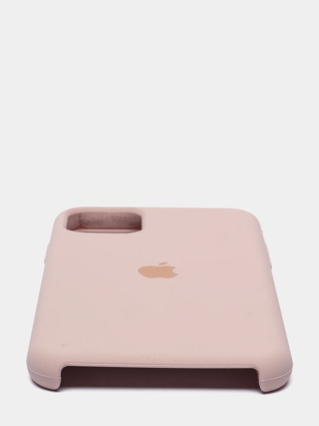Бежевый чехол Silicone Case для iPhone 11 Pro Max, силиконовый на айфон