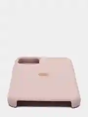 Бежевый чехол Silicone Case для iPhone 11 Pro Max, силиконовый на айфон
