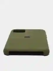 Зеленый чехол Silicone Case для iPhone 11 Pro Max, силиконовый на айфон