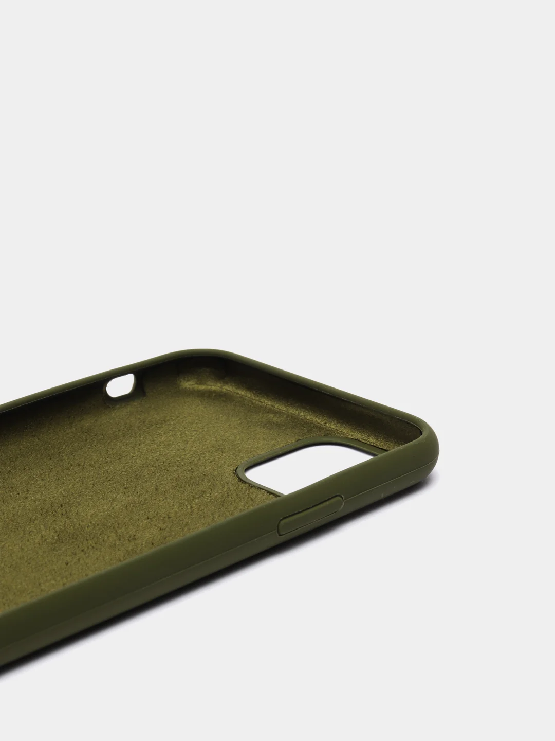 Зеленый чехол Silicone Case для iPhone 11 Pro Max, силиконовый на айфон