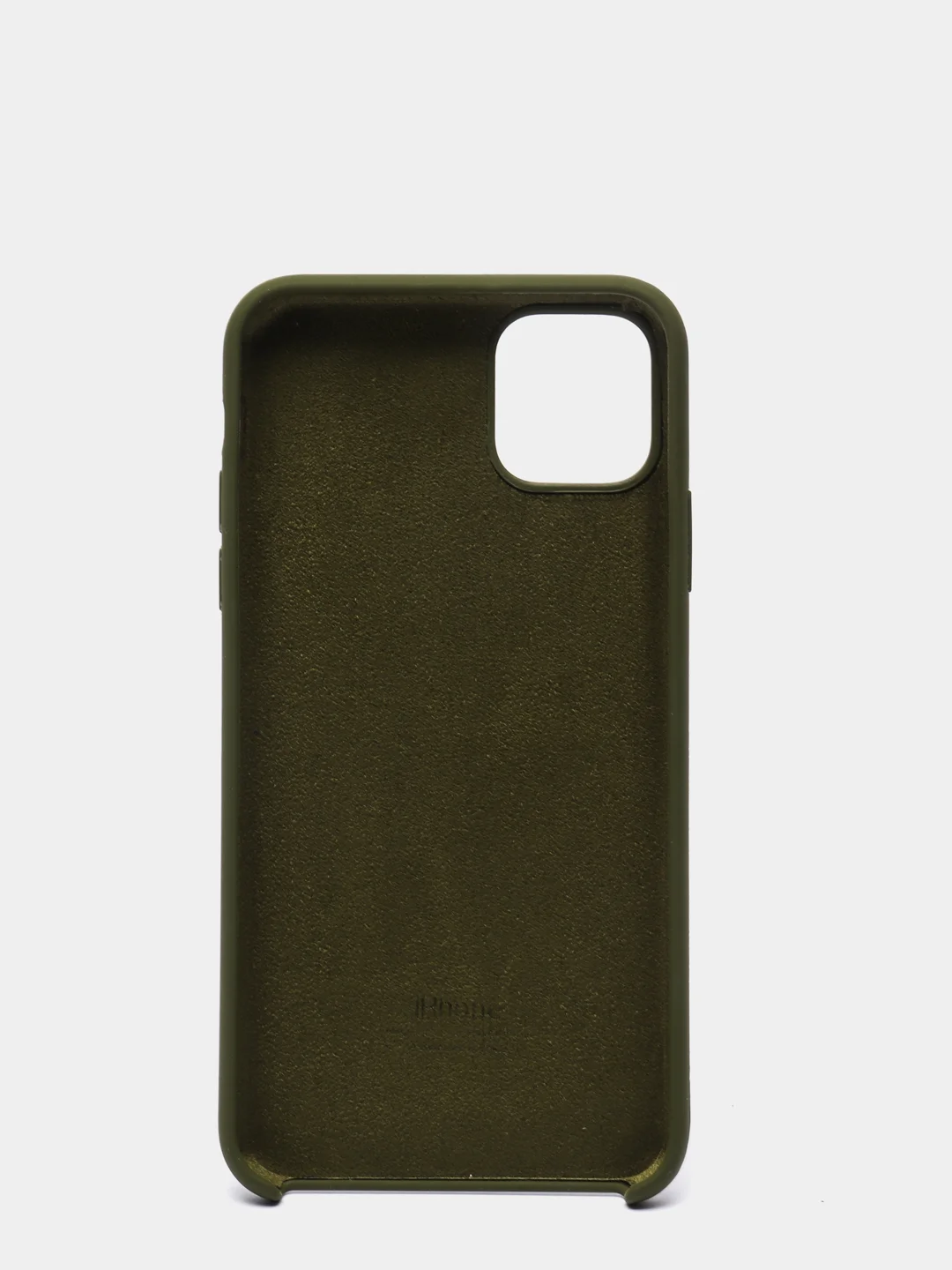 Зеленый чехол Silicone Case для iPhone 11 Pro Max, силиконовый на айфон