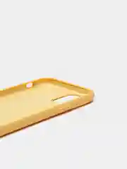 Желтый чехол Silicone Case для iPhone 11 Pro Max, силиконовый на айфон
