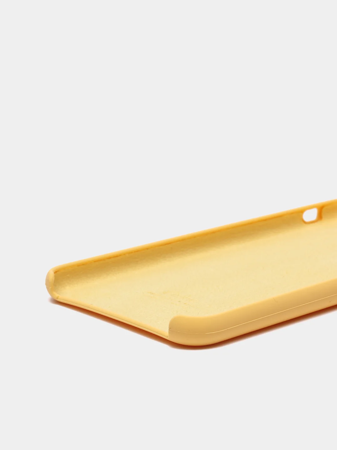 Желтый чехол Silicone Case для iPhone 11 Pro Max, силиконовый на айфон