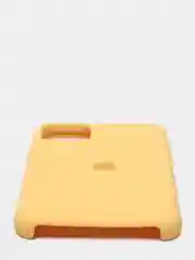 Желтый чехол Silicone Case для iPhone 11 Pro Max, силиконовый на айфон