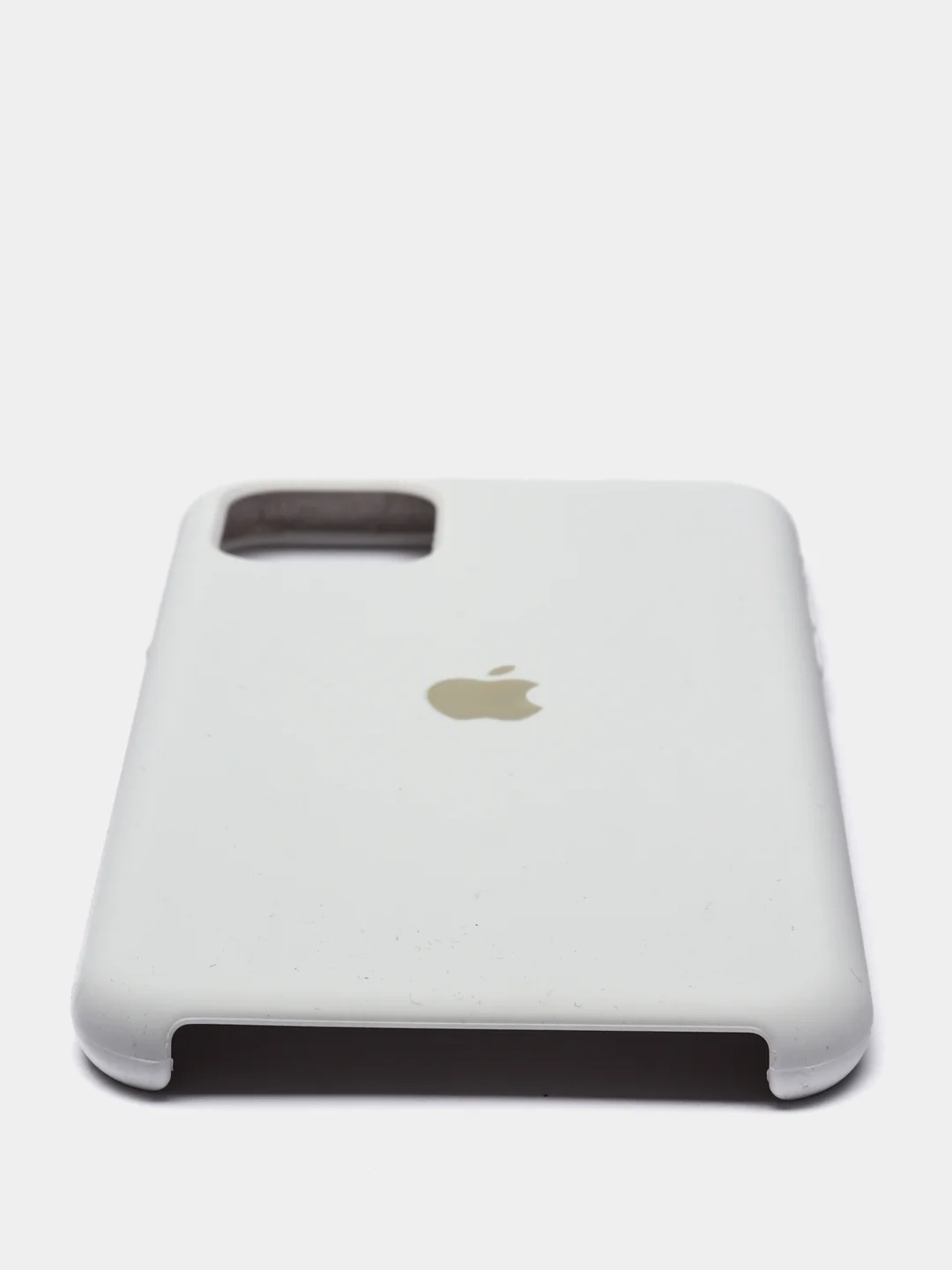 Белый чехол Silicone Case для iPhone 11 Pro Max, силиконовый на айфон
