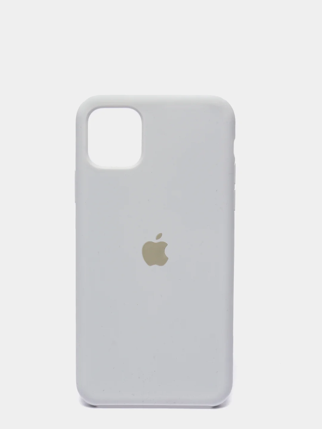 Белый чехол Silicone Case для iPhone 11 Pro Max, силиконовый на айфон