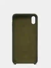 Зеленый чехол Silicone Case для iPhone XS Max