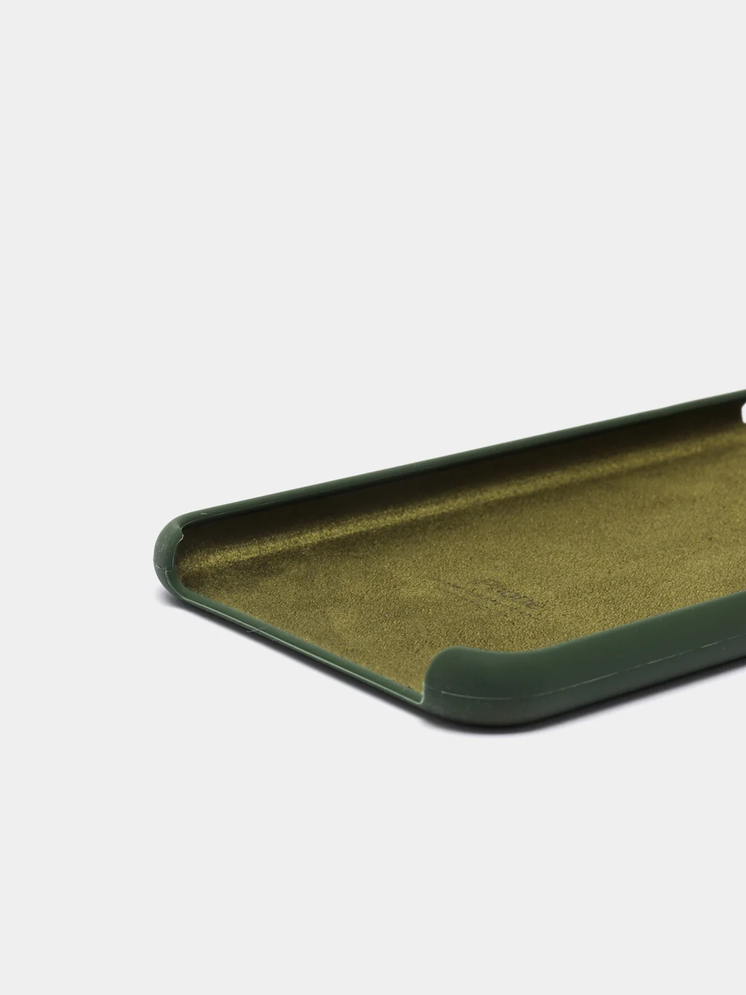 Зеленый чехол Silicone Case для iPhone XS Max