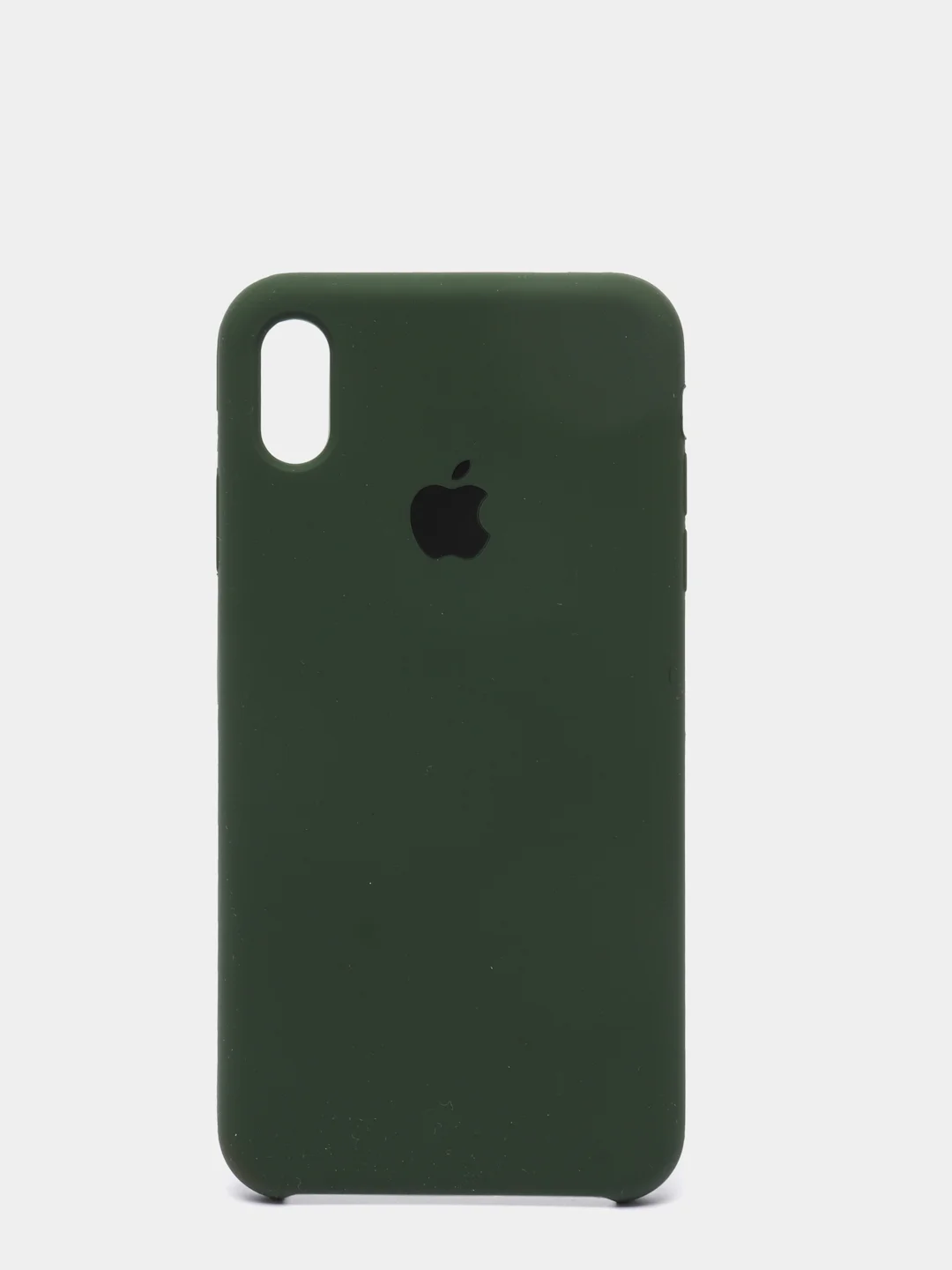 Зеленый чехол Silicone Case для iPhone XS Max