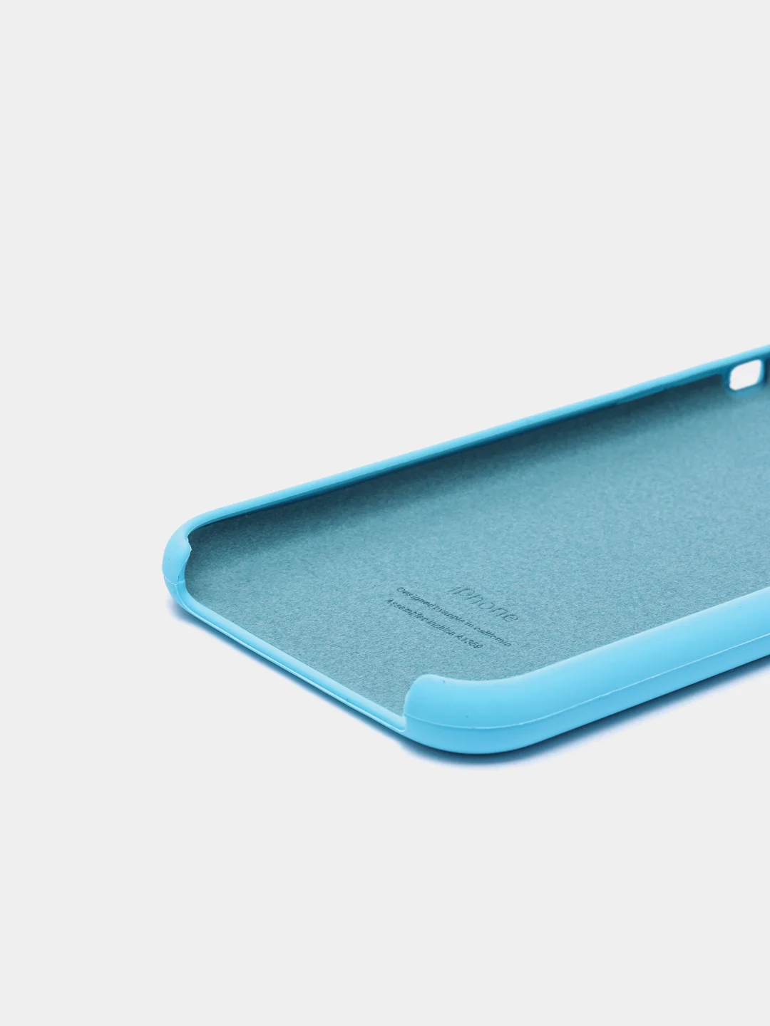 Лазурный чехол Silicone Case для iPhone XR