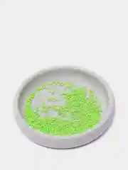 Салатовый чешский бисер Preciosa 10/0, Opaque sfinx, 10 и 50 грамм