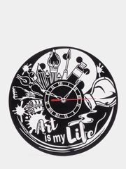 Часы настенные, часы из дерева "Art it my life"