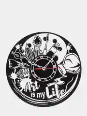 Часы настенные, часы из дерева "Art it my life"