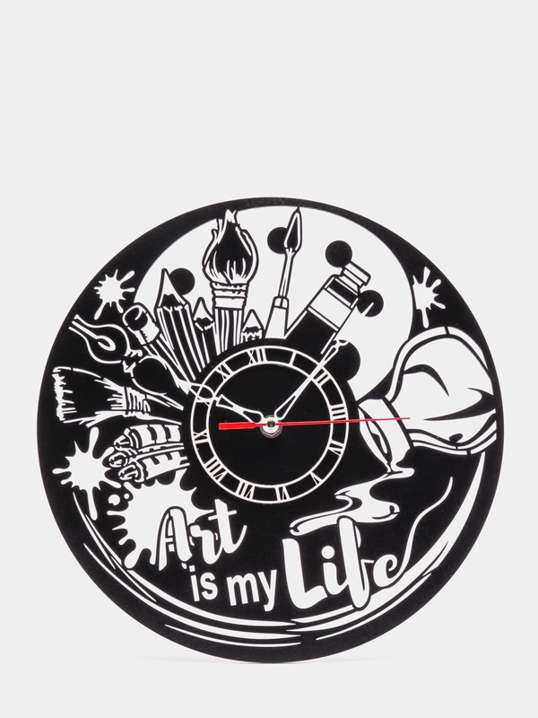 Часы настенные, часы из дерева "Art it my life"