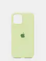 Оливковый чехол Silicone Case для iPhone 12, 12 Pro