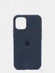 Синий меланж чехол Silicone Case для iPhone 12, 12 Pro