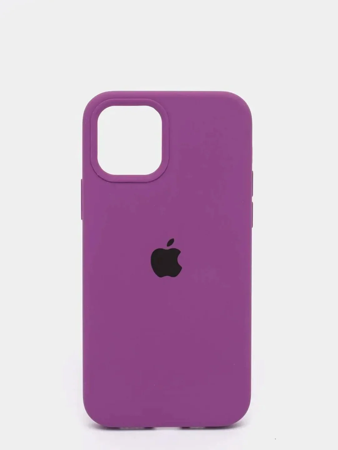 Пурпурный чехол Silicone Case для iPhone 12, 12 Pro