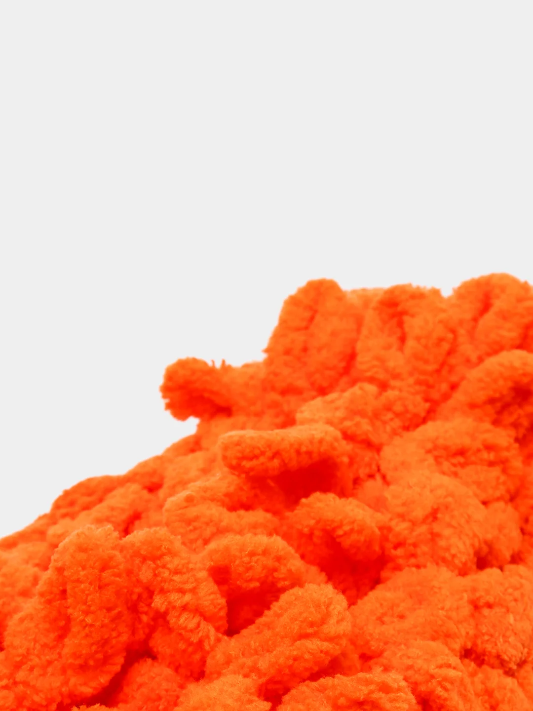 Коралловый пряжа Alize Puffy петельки
