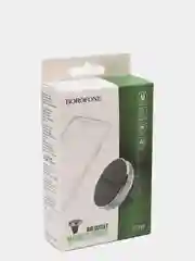 Серебряный автомобильный магнитный держатель для телефона Borofone BH8