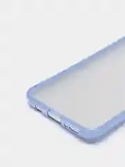 Синий чехол силиконовый с блестками для Samsung Galaxy A50 / A50s / A30s Противоударный чехол