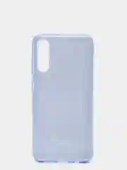 Синий чехол силиконовый с блестками для Samsung Galaxy A50 / A50s / A30s Противоударный чехол