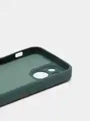Зеленый чехол на iPhone 11, 13, 12, XR, Pro, Max, Mini, бархатный