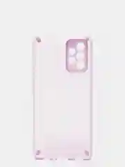 Лавандовый чехол для Samsung Galaxy A72  с  блестками