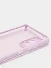 Лавандовый чехол для Samsung Galaxy A72  с  блестками