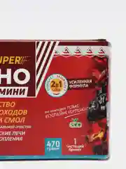 SUPER Полено для чистки дымохода от сажи копоти и смол "Веселый трубочист" SUPER 470гр